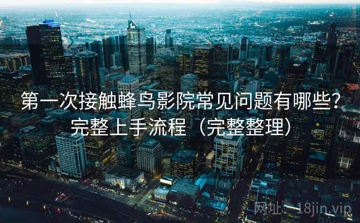 第一次接触蜂鸟影院常见问题有哪些？完整上手流程（完整整理）
