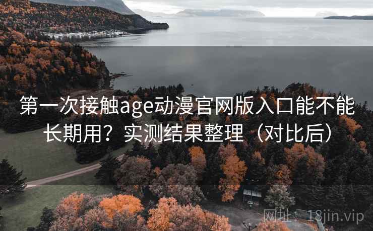 第一次接触age动漫官网版入口能不能长期用？实测结果整理（对比后）