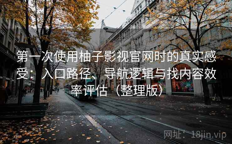 第一次使用柚子影视官网时的真实感受：入口路径、导航逻辑与找内容效率评估（整理版）