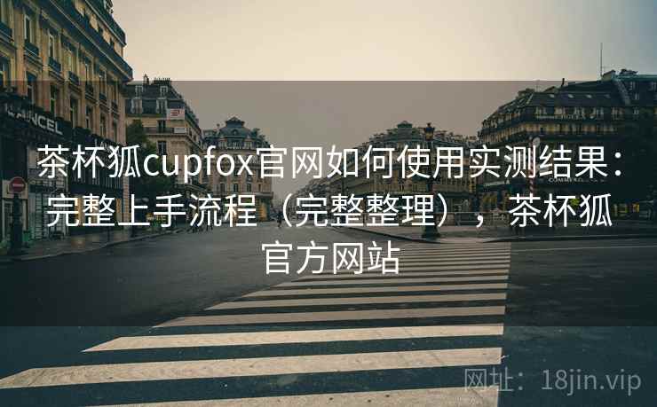 茶杯狐cupfox官网如何使用实测结果：完整上手流程（完整整理），茶杯狐官方网站