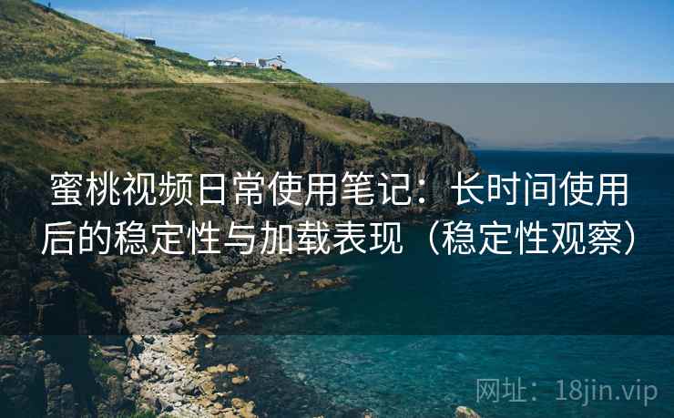 蜜桃视频日常使用笔记：长时间使用后的稳定性与加载表现（稳定性观察）